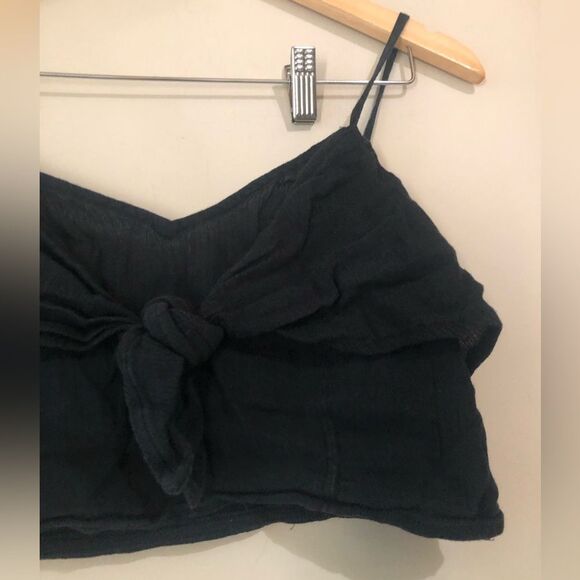 ➿ Aerie | Smocked Back Cropped Top - Picture 2 of 4